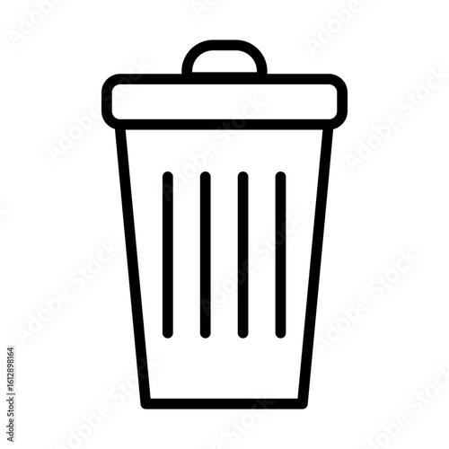 Waste icon vector image. Can be used for Lab.