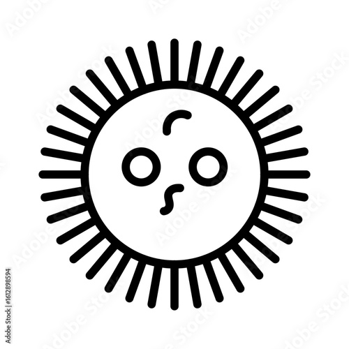 Microorganism icon vector image. Can be used for Lab.