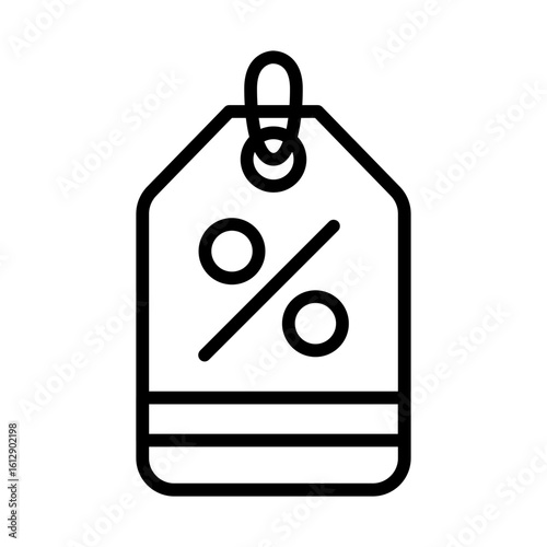 Discount Tag icon vector image. Can be used for Supermarket.