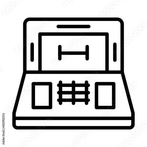 Teller icon vector image. Can be used for Supermarket.
