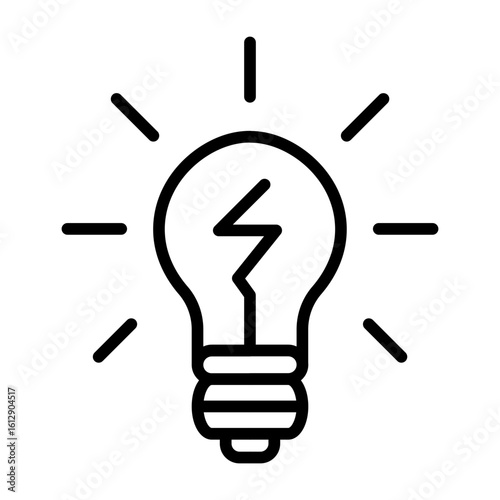 Lighting icon vector image. Can be used for Battery and Power.