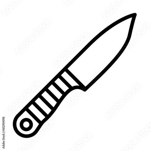 Knife icon vector image. Can be used for Shoemaker.