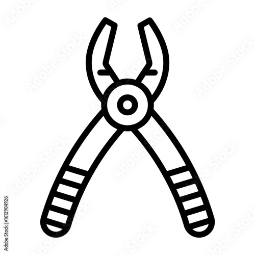 Pincers icon vector image. Can be used for Shoemaker.