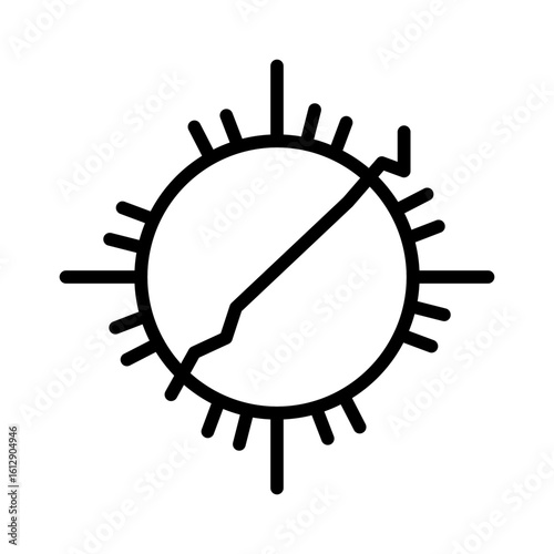 Rash icon vector image. Can be used for Shoemaker.