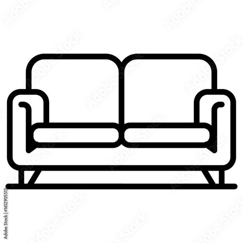 Interior icon vector image. Can be used for Art and Craft Supplies.