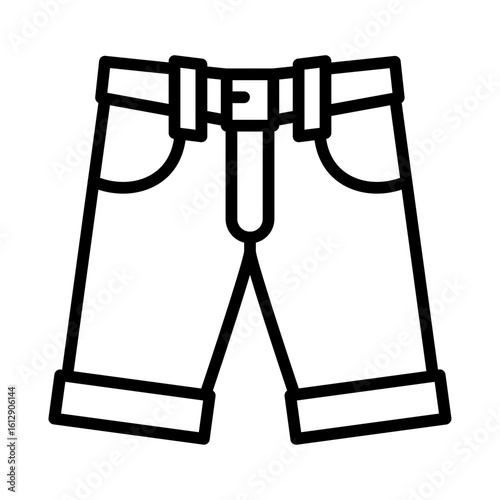 Men Pants icon vector image. Can be used for Oktoberfest.
