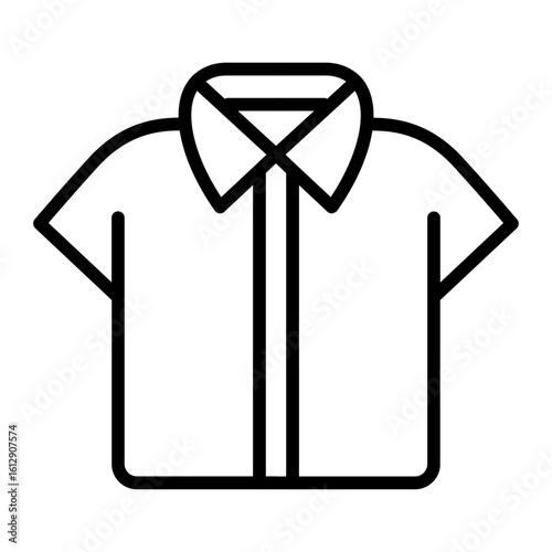 Shirt icon vector image. Can be used for Baby Shower.