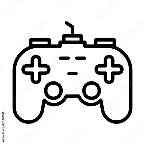 Console Gaming icon vector image. Can be used for Bowling.