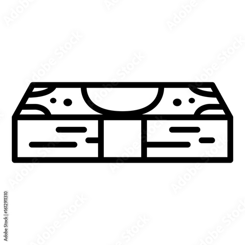Billets icon vector image. Can be used for Mettalurgy.