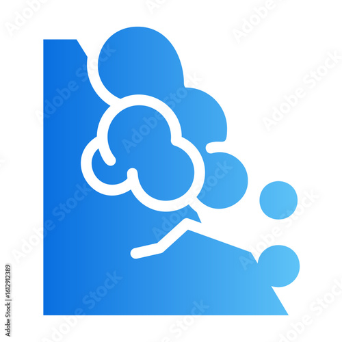 landslide Gradient icon