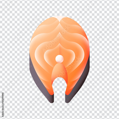 Salmon Fish Icon