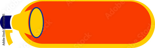 Sale Promotin Banner With Meghaphone Icon