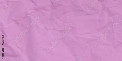 Abstract background of crumpled pink paper stock photo