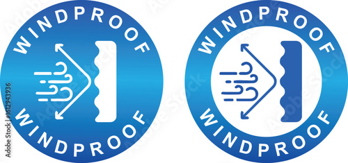 Windproof Label Sticker – Wind Resistant Badge for Packaging and Branding