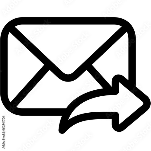 forward mail icon