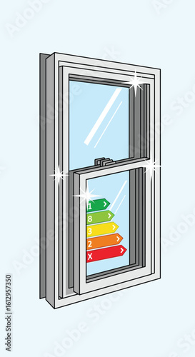 Improving home energy efficiency with high performance modern double glazed windows
