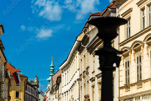 Canvas Print Michaelertor und Altstadt in Bratislava, Slowakei