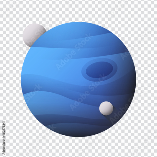 Planet Neptune Icon