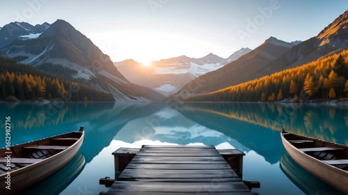 lake in the mountains