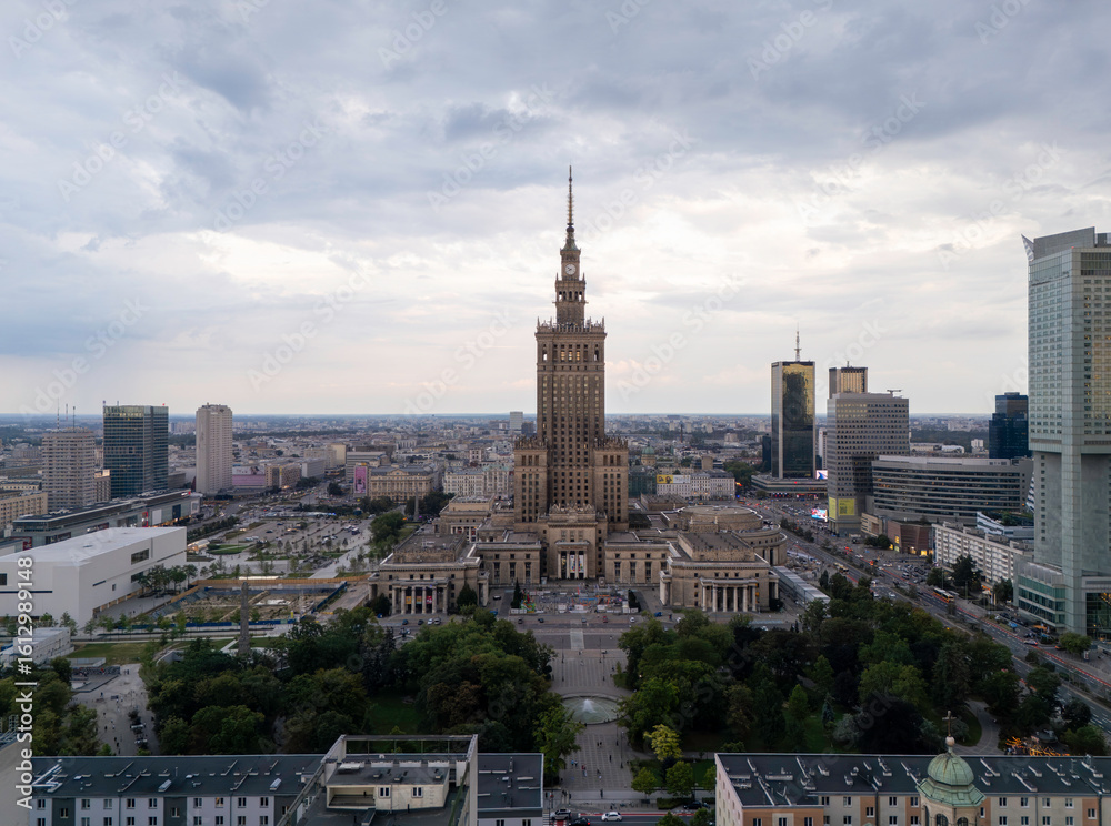 Obraz premium Warszawa. Panorama miasta