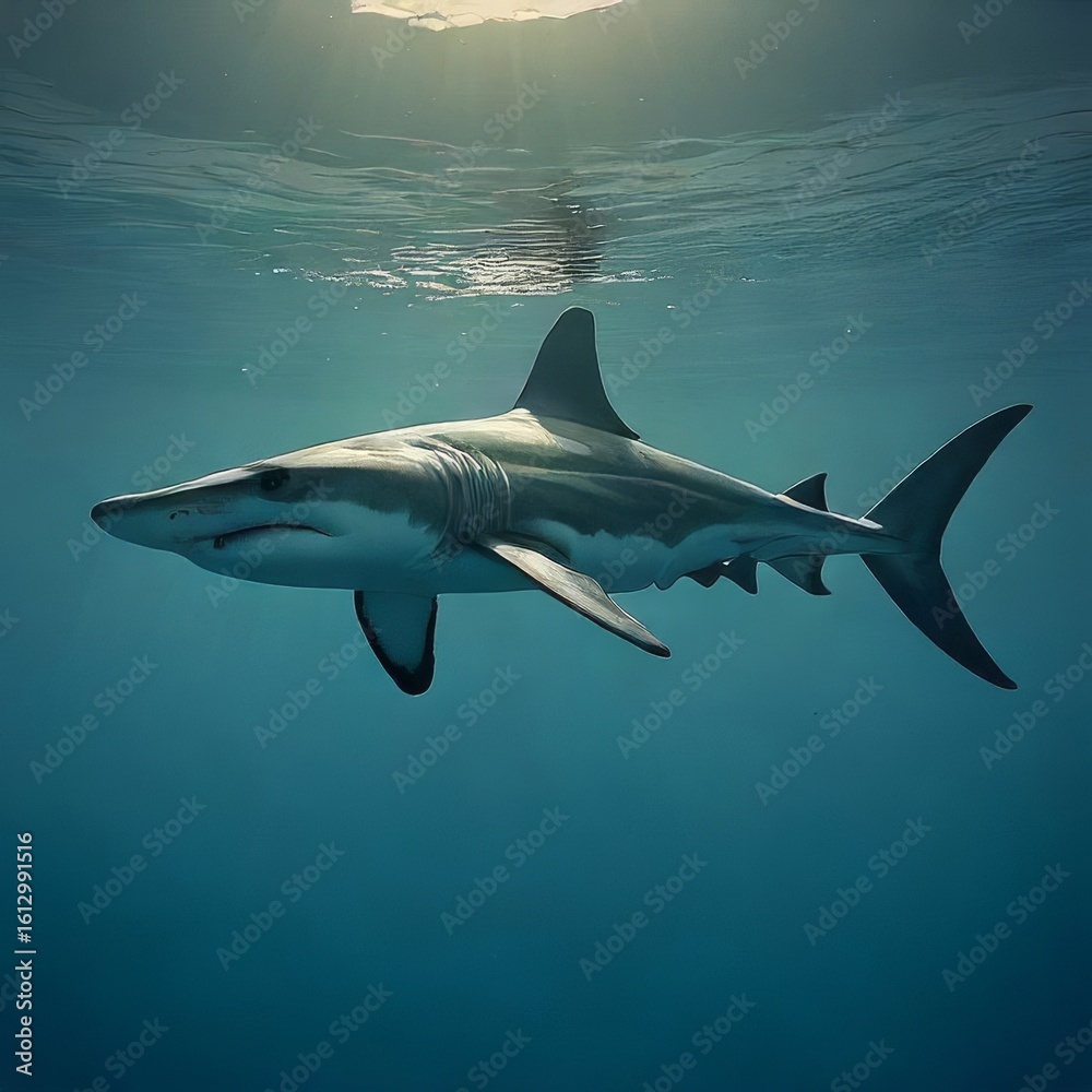 Fototapeta premium great white shark