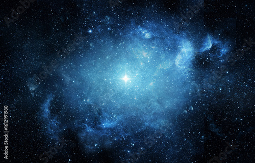 Fototapeta Naklejka Na Ścianę i Meble -  Space scene with stars in the galaxy. Panorama. Universe filled with stars, nebula and galaxy,. Elements of this image furnished by NASA