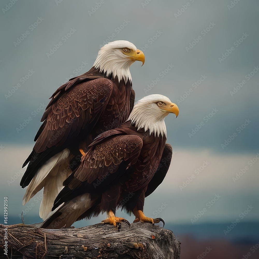 Obraz premium american bald eagle