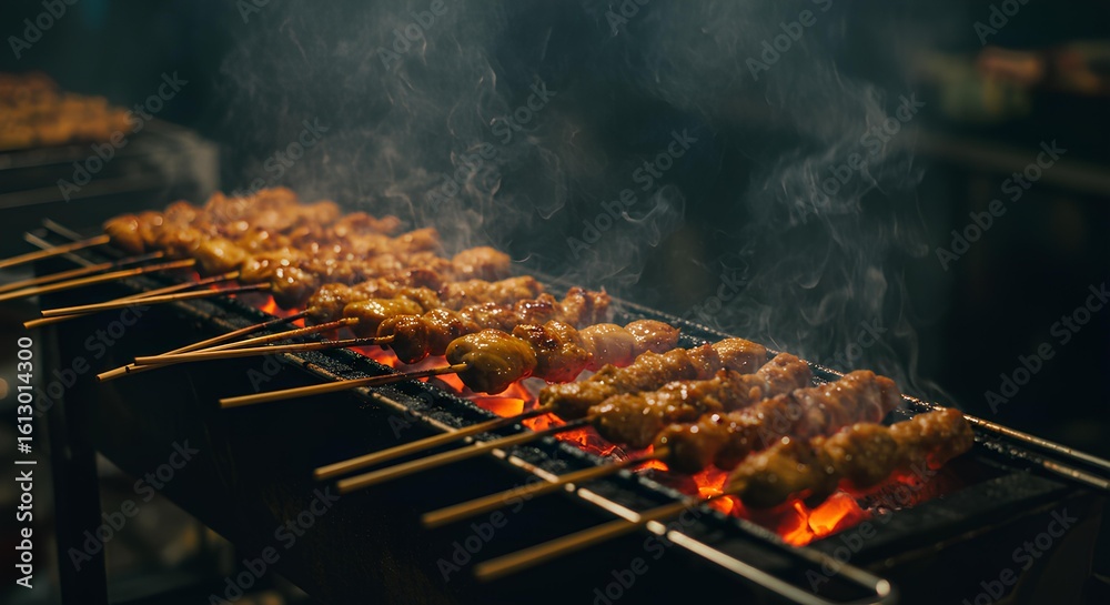 Satay Ayam Indonesian Food Satay Ayam Indonesian Food