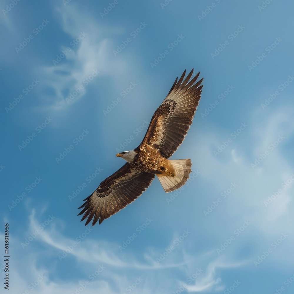 Fototapeta premium eagle in flight