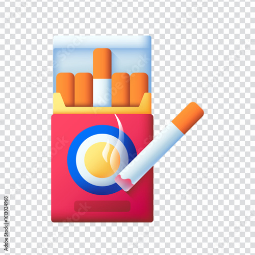 Cigarette Smoking Icon