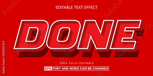 Simple bold text effect, Editable text style