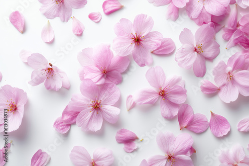 pink flowers background