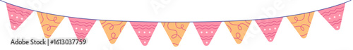 Colorful Bunting Flag