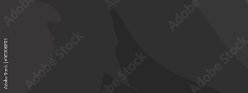 Dark Abstract Curved Vector Texture – Layered Black Wave Design with Moody Flow and Modern Depth for Creative Digital Projects. High-Resolution Dark Swirl Background. Abstract Curved Lines in Charcoal