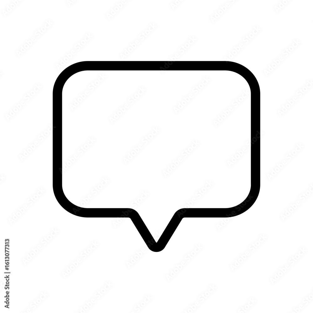 Naklejka premium Chat Buble 