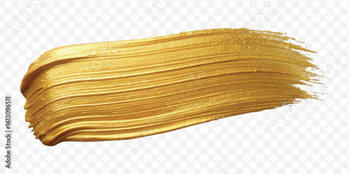 realistic 3d pastel paint brush stroke in different color style isolated on transparent background