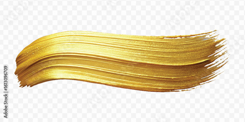 realistic 3d pastel paint brush stroke in different color style isolated on transparent background