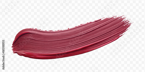 realistic 3d pastel paint brush stroke in different color style isolated on transparent background