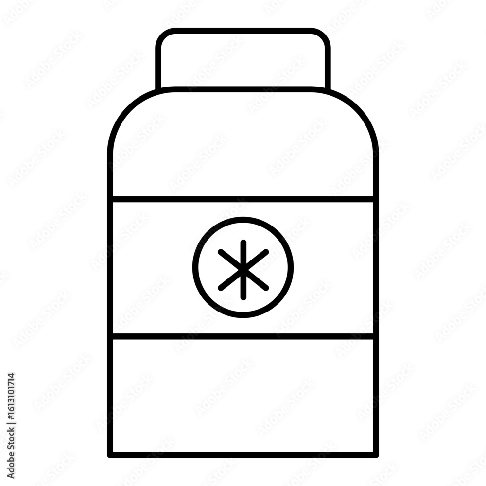 Medicine Bottle outline icon Medicine Bottle outline icon
