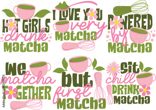 Matcha Bundle - Matcha Lover Designs