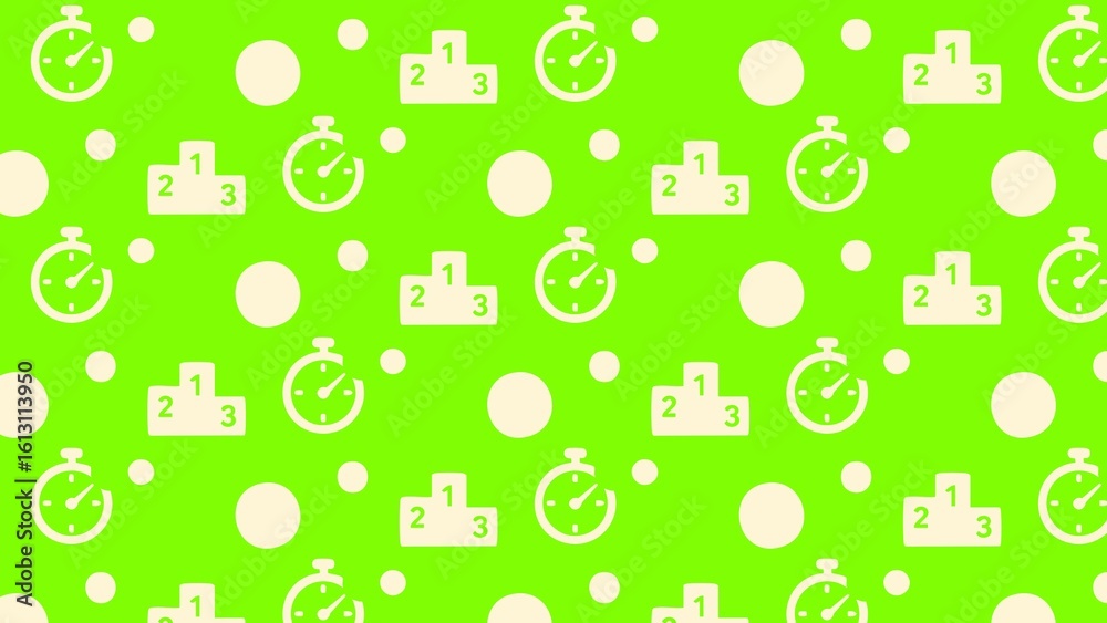 Obraz premium Vector shot put athletics pattern design