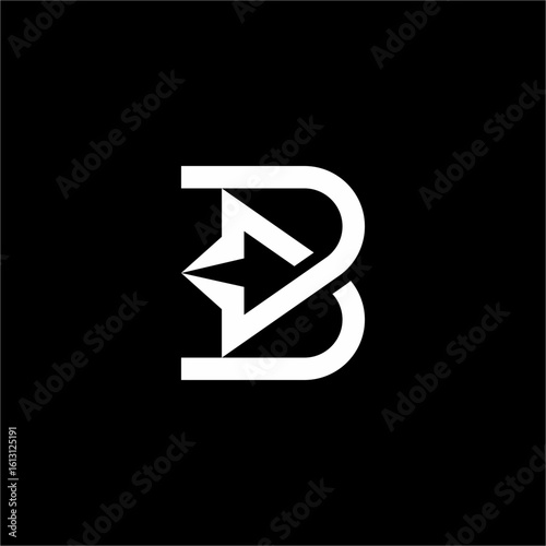 The arrow logo with the letter B is simple, modern, sophisticated, and elegant. It symbolizes progress, direction, and precision. Suitable for technology, finance, consulting, logistics, or innovative