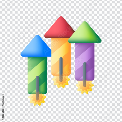 Fireworks Display Vector