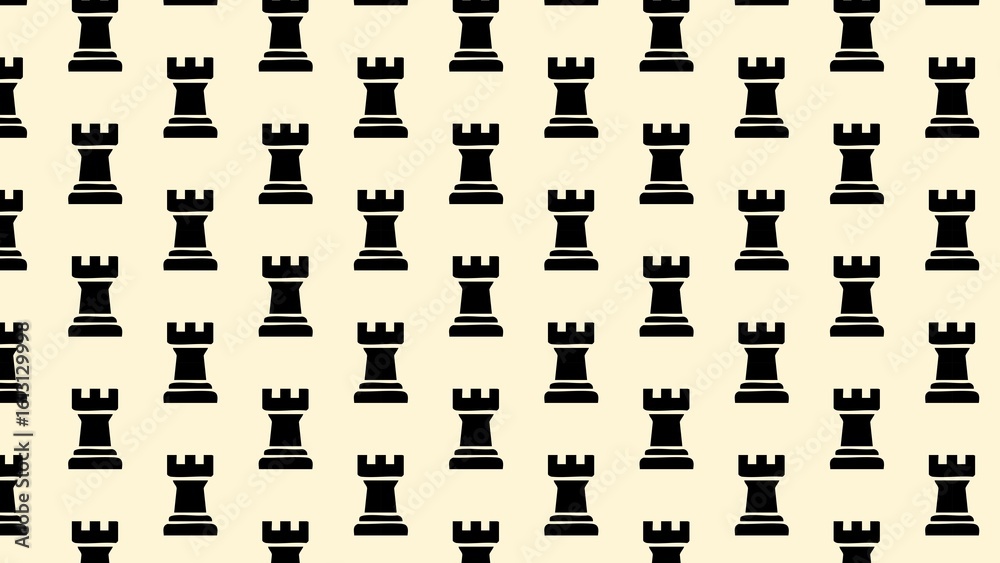 Fototapeta premium Chess vector pattern design