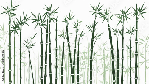 Style Bamboo Forest