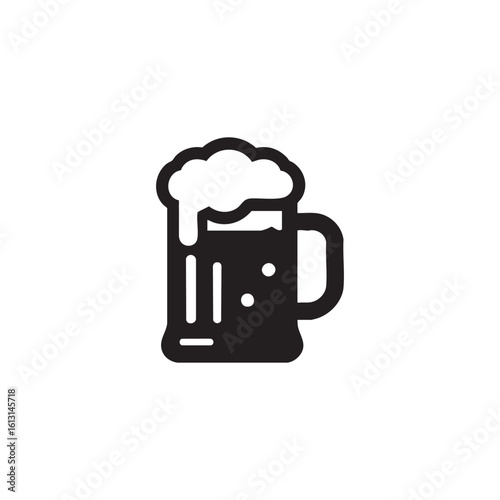 beer icon design. illustration isolated on white background