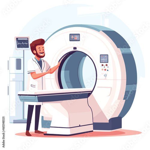 MRI Scan Procedure in Hospital