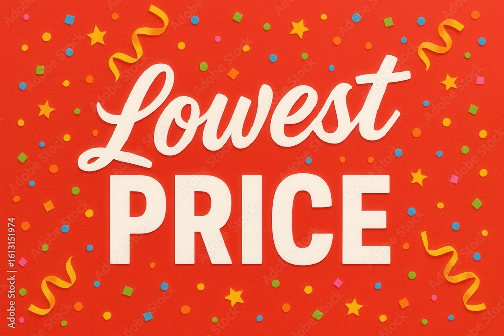 Bold white text on a vibrant red background reads Bold white text on a vibrant red background reads