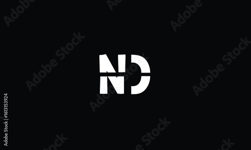 ND,D,N,N,D,D,N abstract, letters, logo, monogram, style, symbols, ambitions, icons, 
