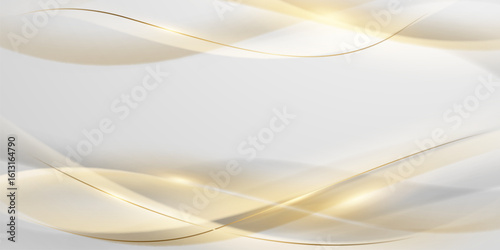 White abstract background with luxury vector illustration.